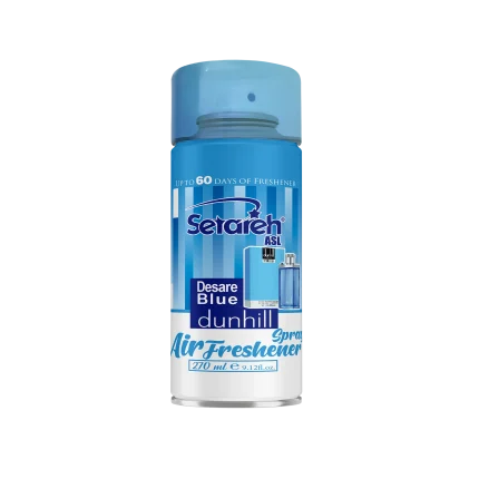 اسپری خوشبو کننده هوا ستاره اصل مدل Desare Blue dunhill حجم 270 میلی لیتر