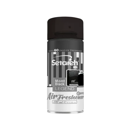 اسپری خوشبو کننده هوا ستاره اصل مدل Mont Black LEGEND حجم 270 میلی لیتر